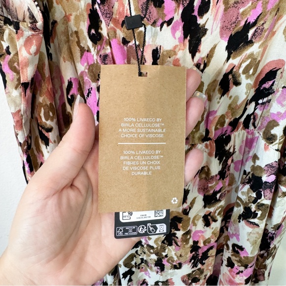 BNWT 100% Viscose Animal Print Maxi Dress - Picture 6 of 7